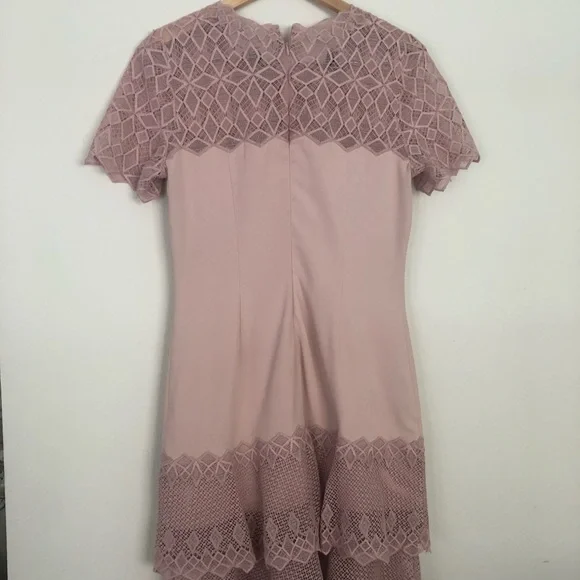 Jonathan Simkhai tiered guipure lace mini dress - Picture 5 of 6